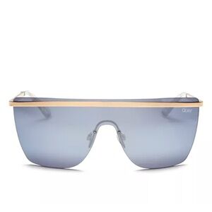 Quay Australia Black and Gold Sunglasses